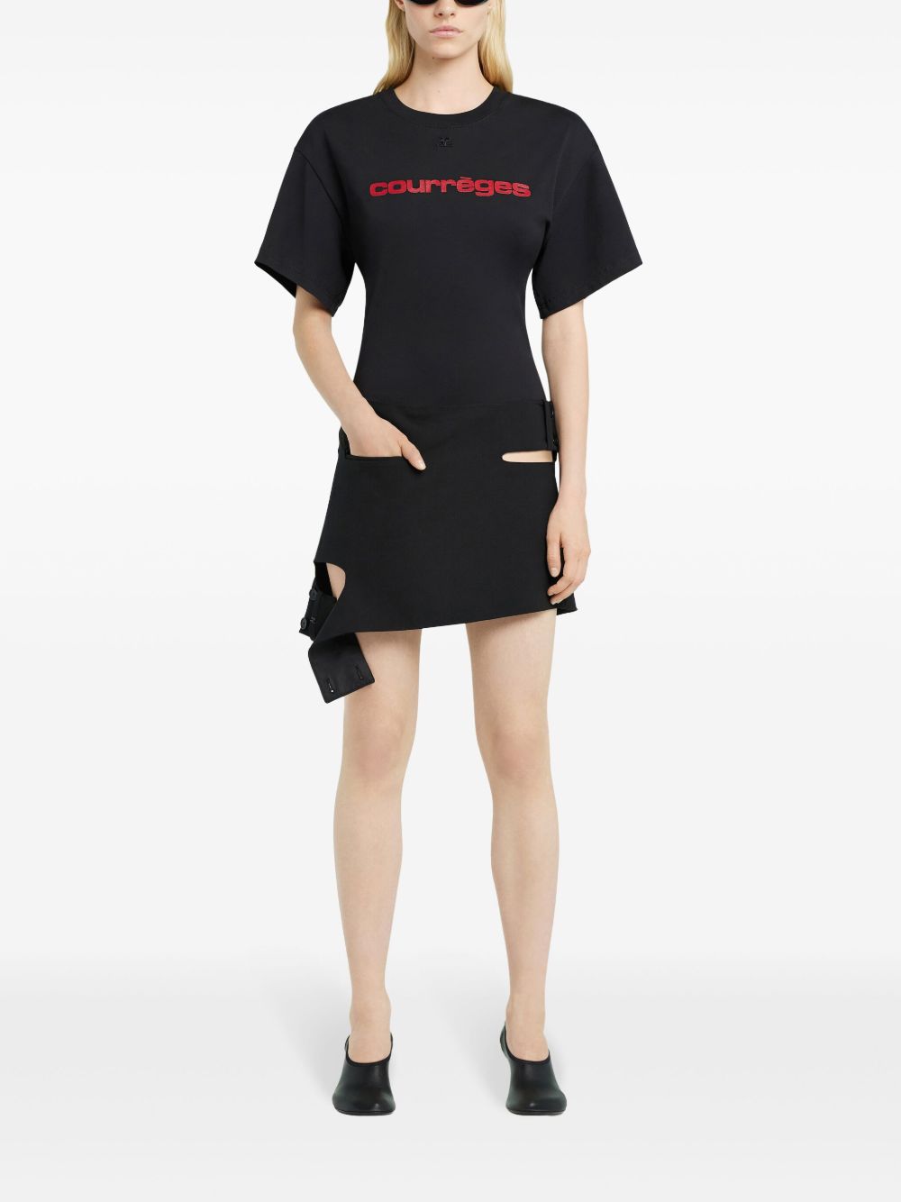 COURREGES PRE T-shirts and Polos Black image 2