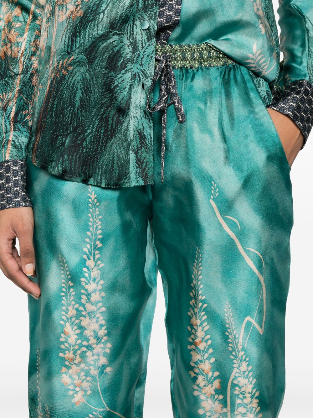 Pierre Louis Mascia Trousers Blue image 1