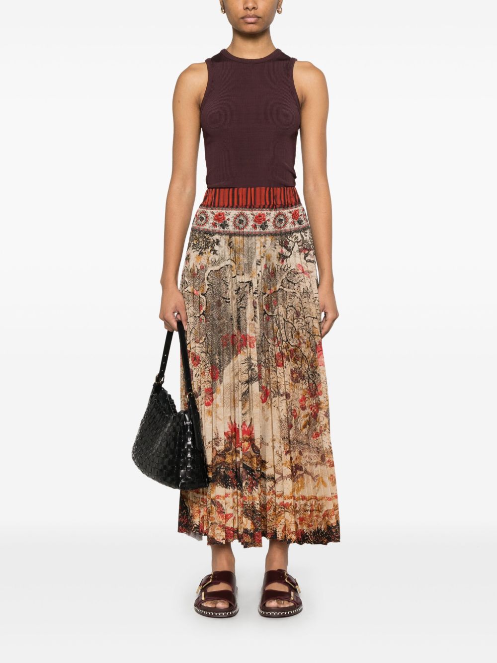 Pierre Louis Mascia Skirts Brown image 3