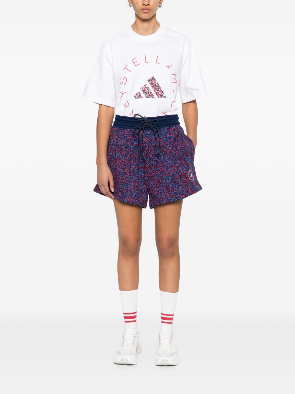 Adidas By Stella McCartney Shorts Purple image 2