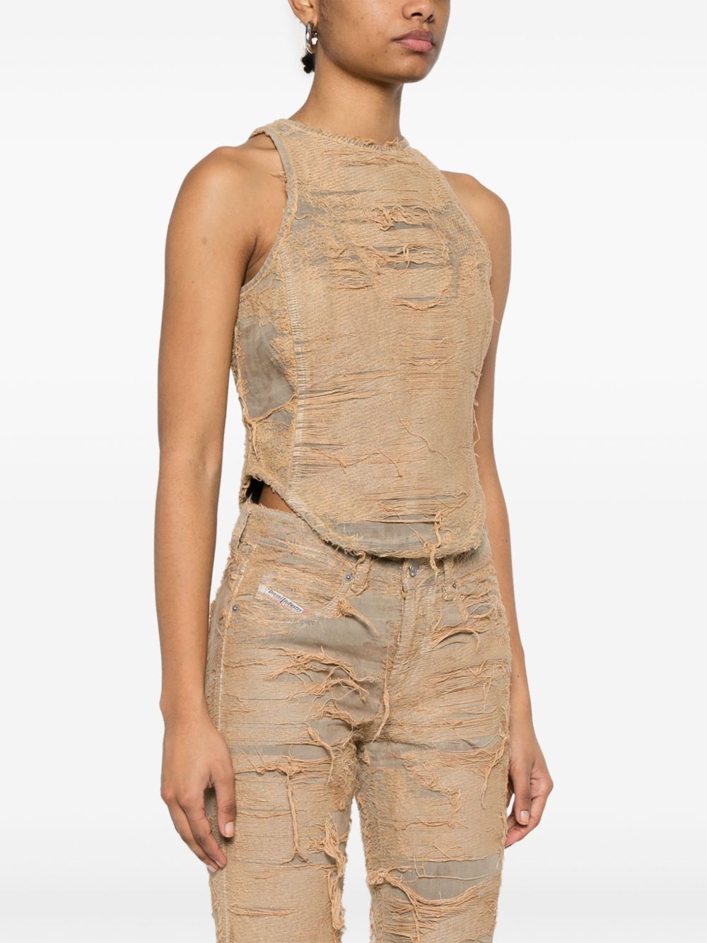 Diesel Top Beige image 3