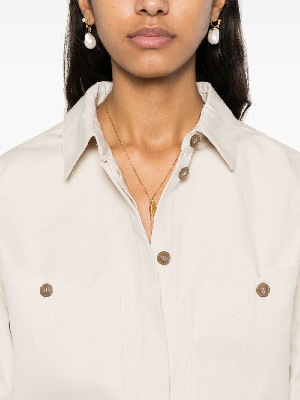 Iro Shirts Beige image 3