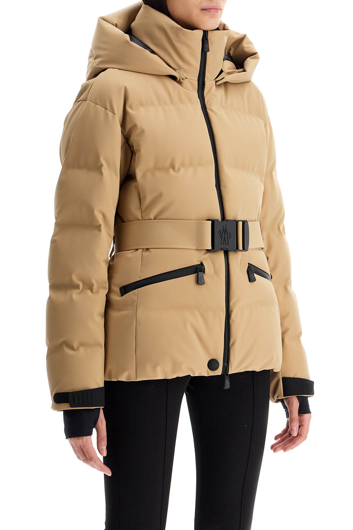 Moncler Grenoble Tolima Belted Ski Down Jacket for Women image 1