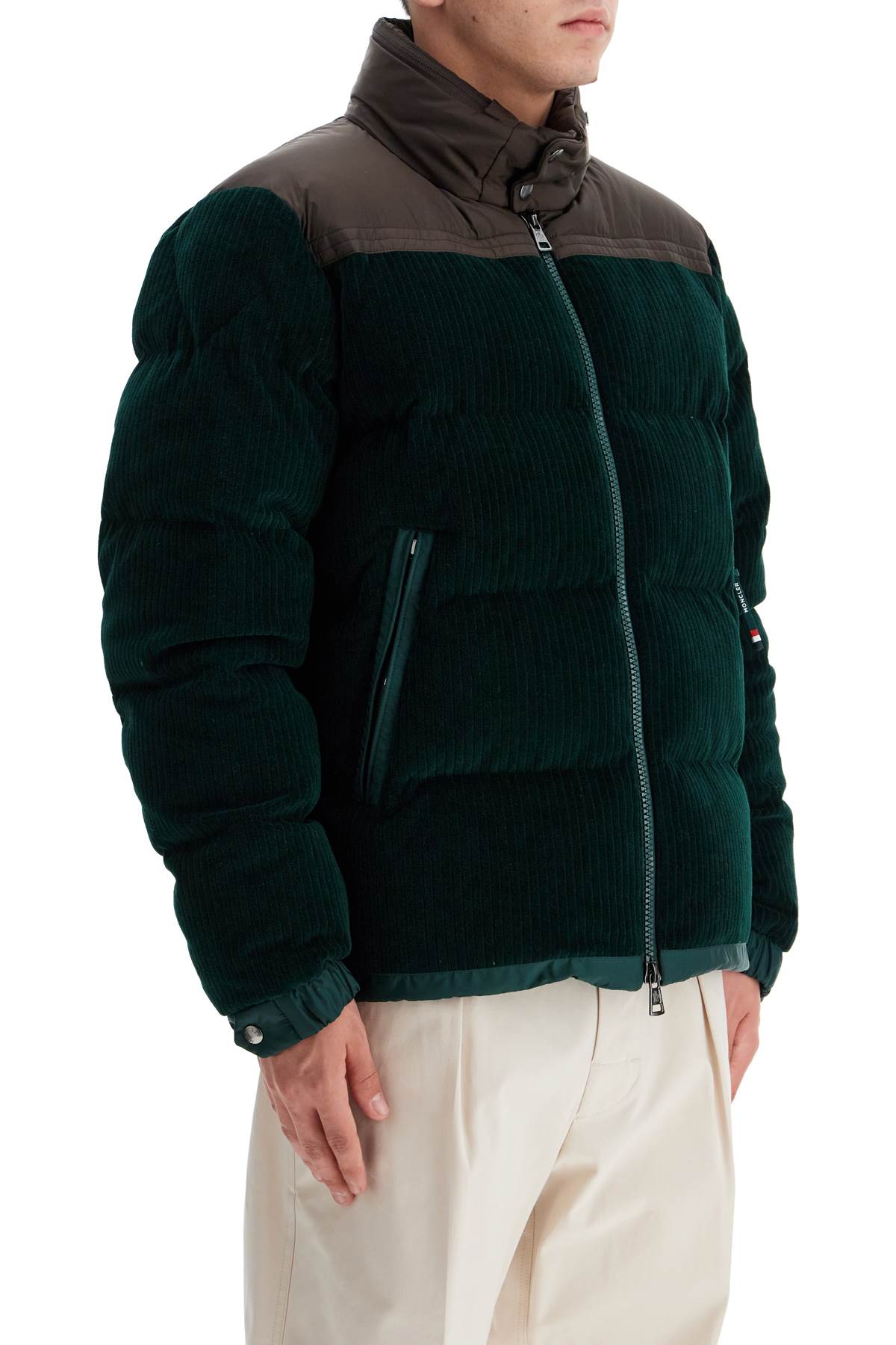 Moncler Ciampac Corduroy Down Jacket image 1