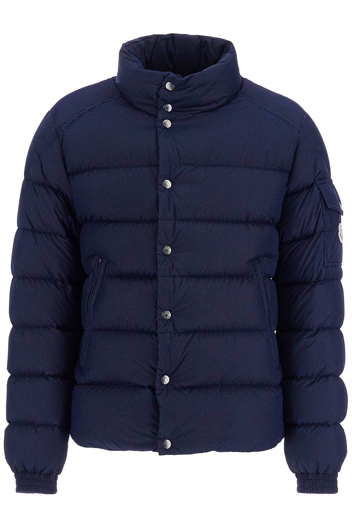 Moncler Lule Flocked Down Jacket: Luxurious Warmth and Style image 0