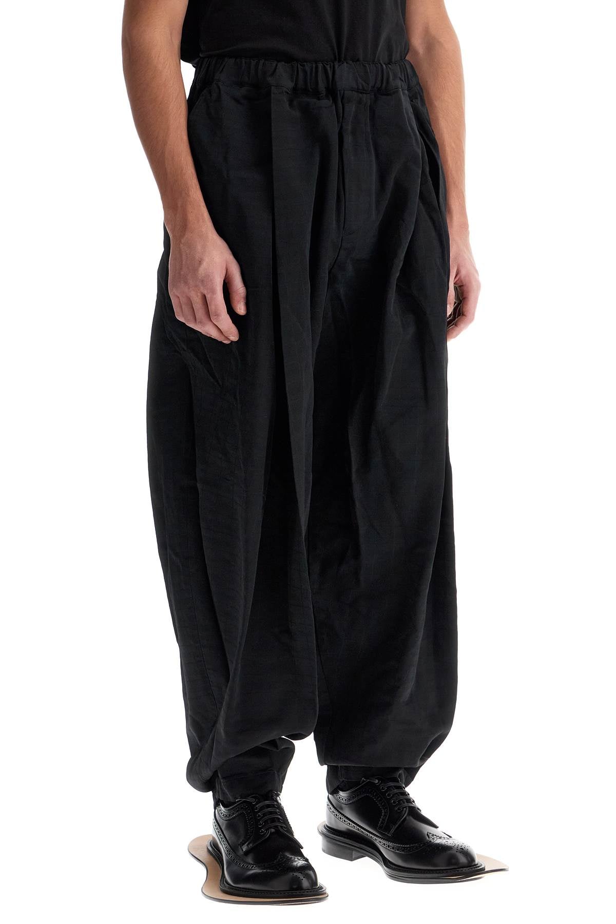 Comme des Garçons Black Pleated Harem Pants image 1