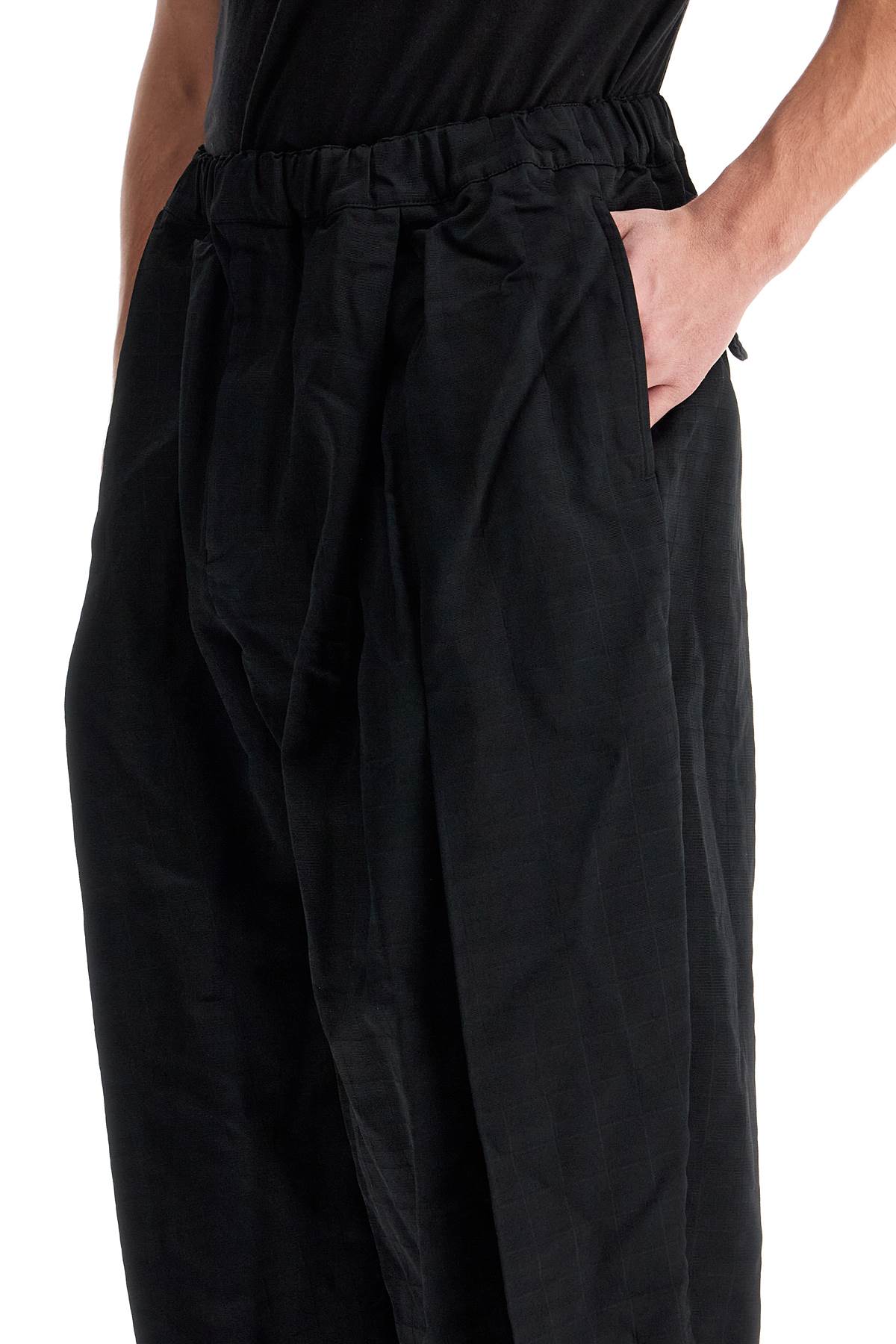 Comme des Garçons Black Pleated Harem Pants image 3