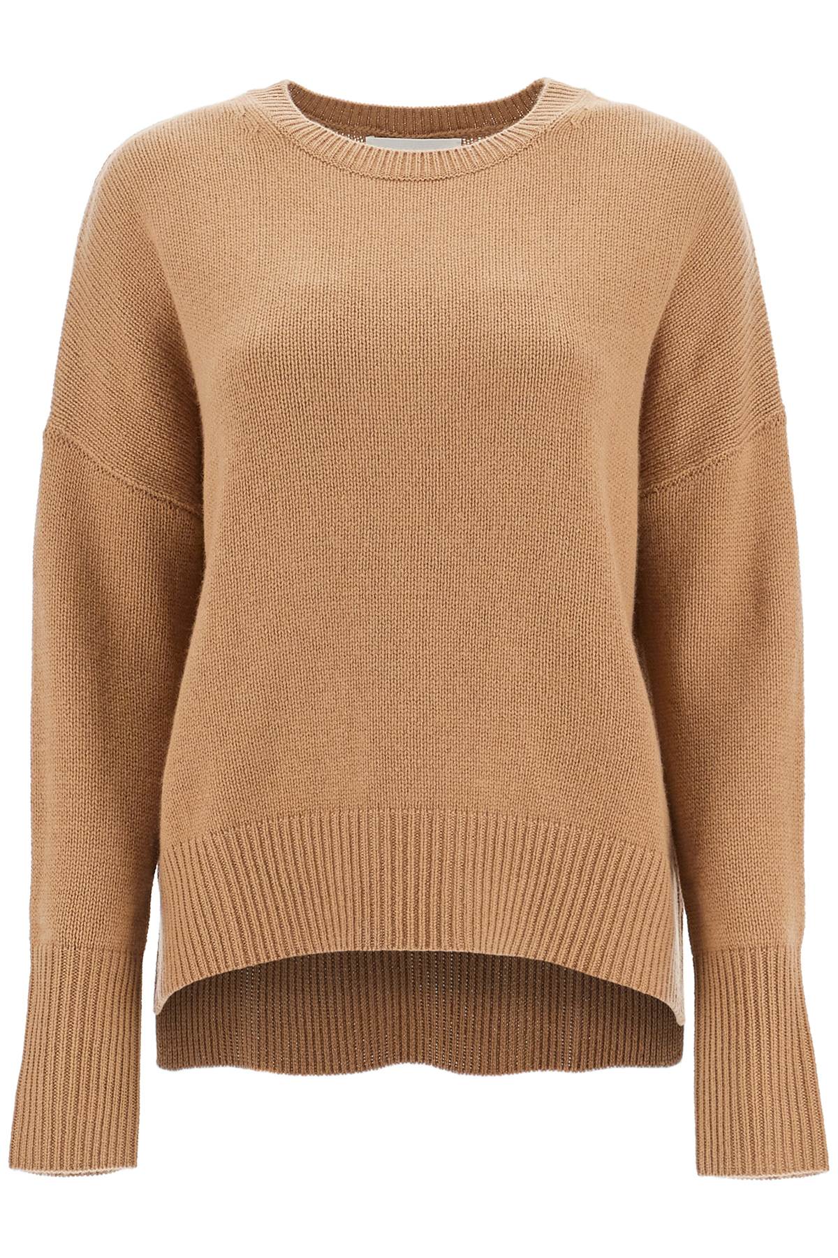 Lisa Yang Cashmere Mila Pullover: Asymmetrical Hem, Ribbed Edges image 0