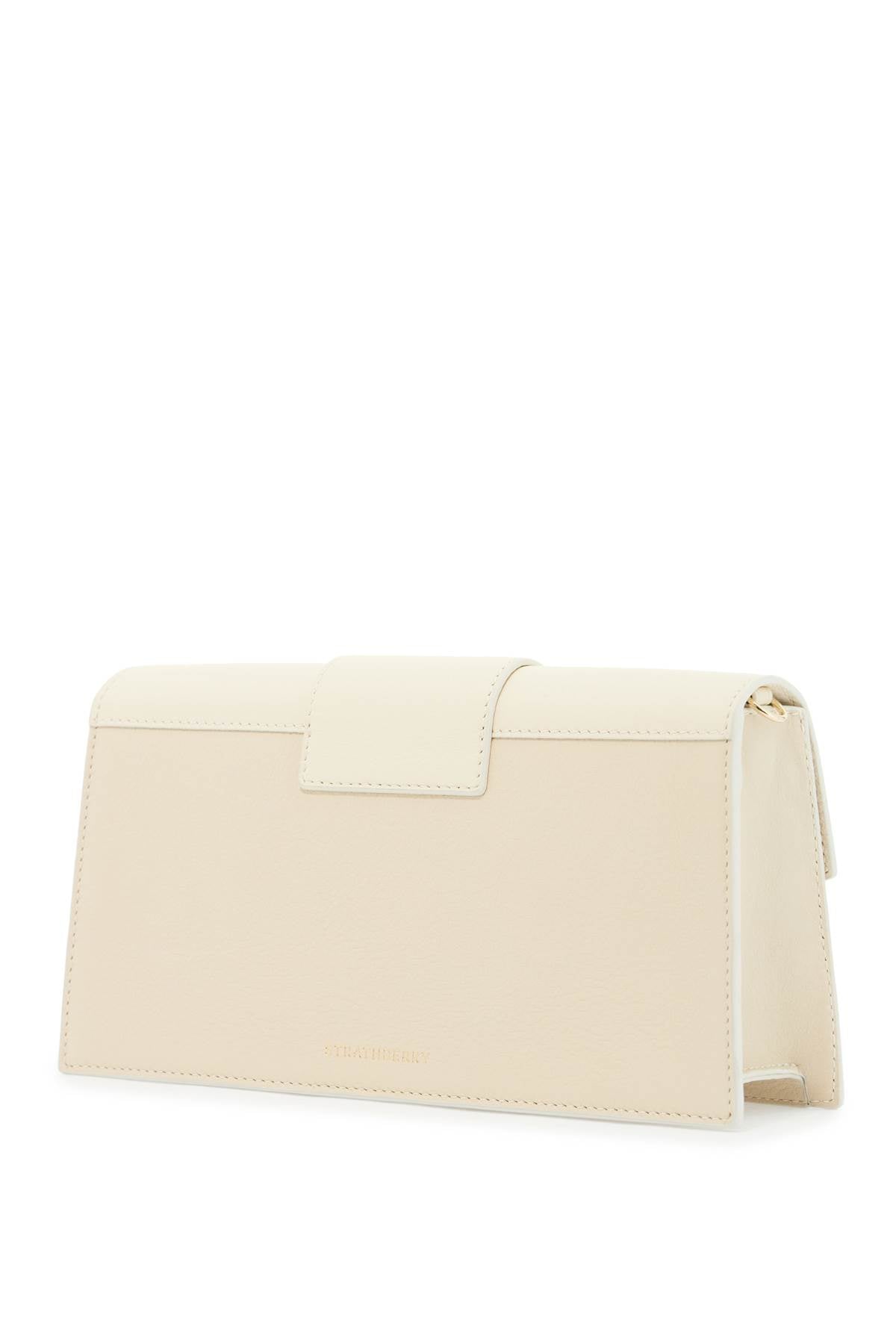 Strathberry Mini Crescent Shoulder Bag - Smooth Leather, Iconic Curved Bar image 1