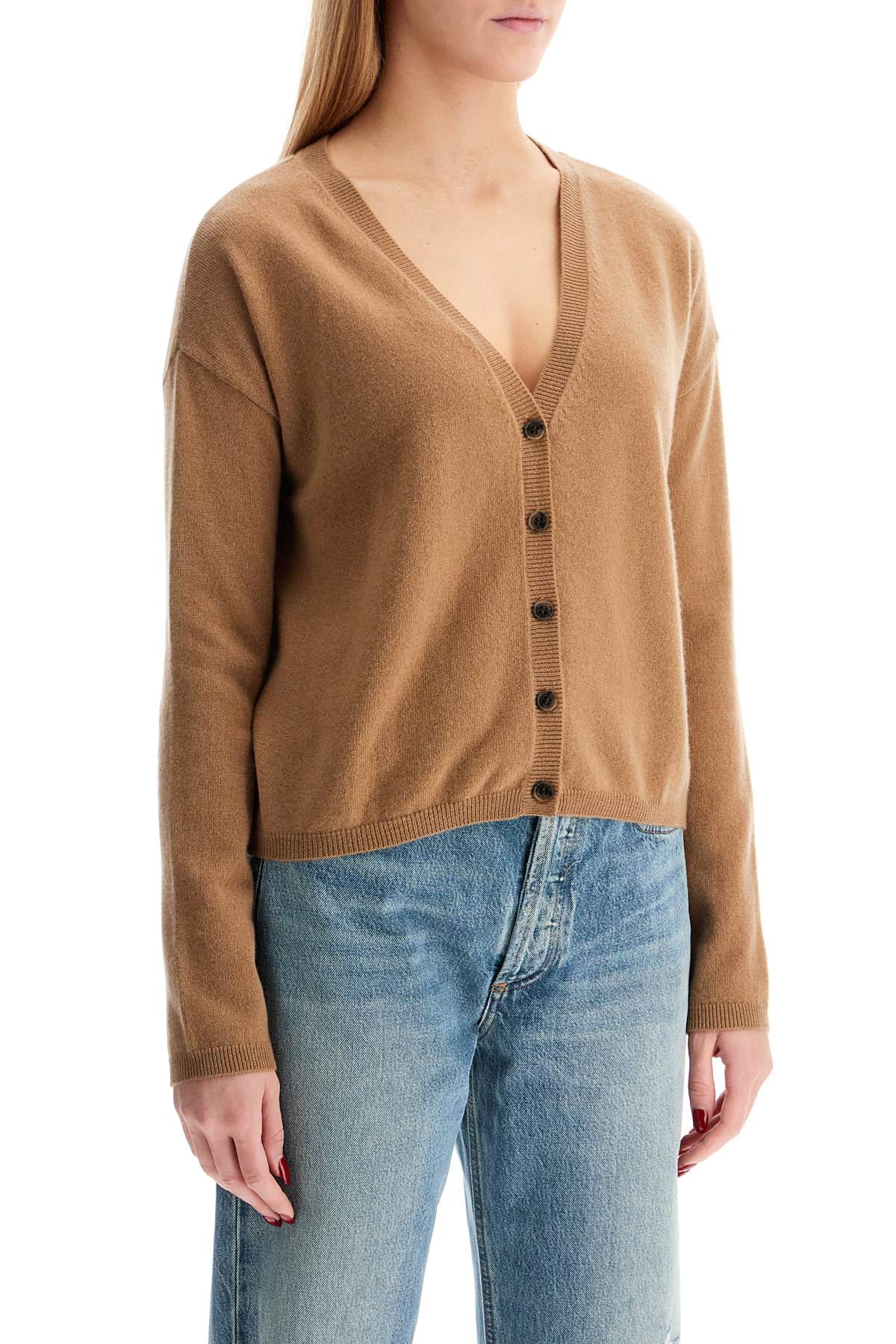 Lisa Yang cashmere abby cardigan in image 1