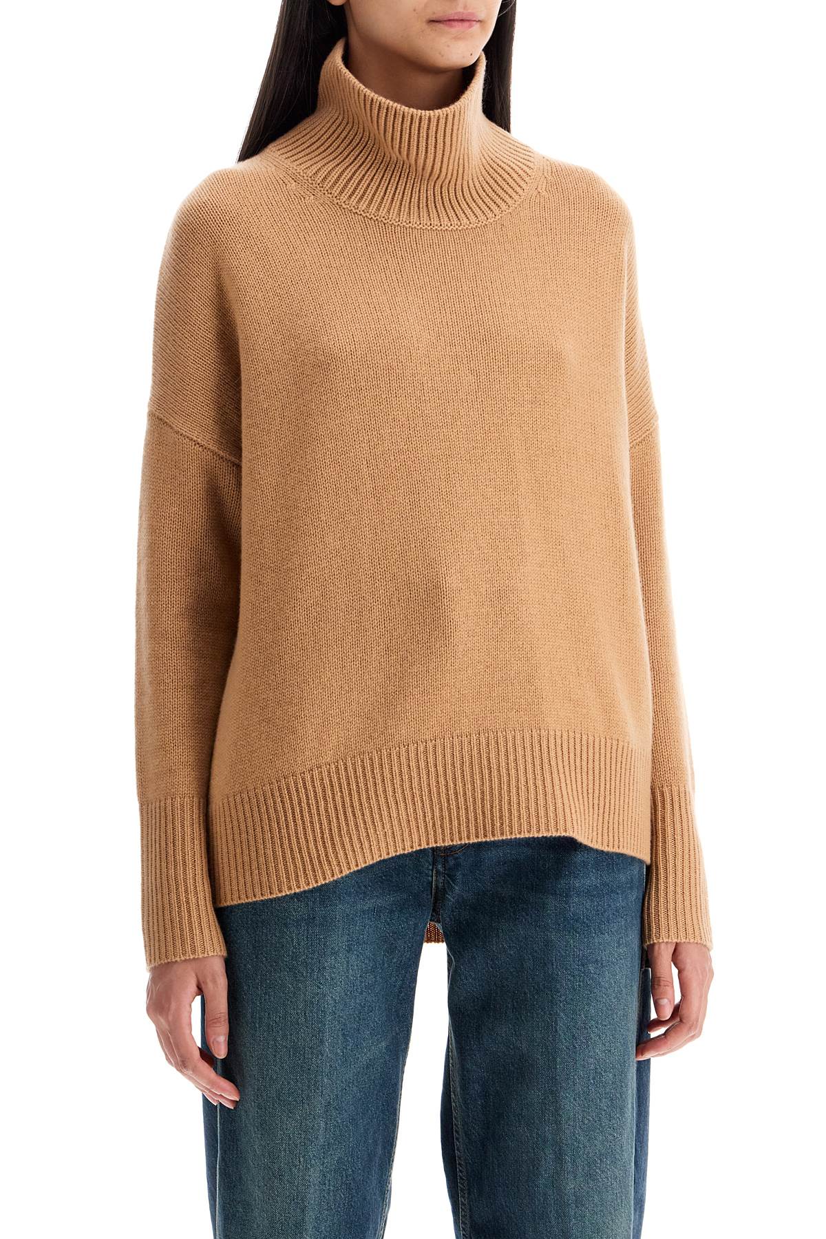 Lisa Yang Heidi Cashmere Ribbed Knit Pullover Sweater image 1