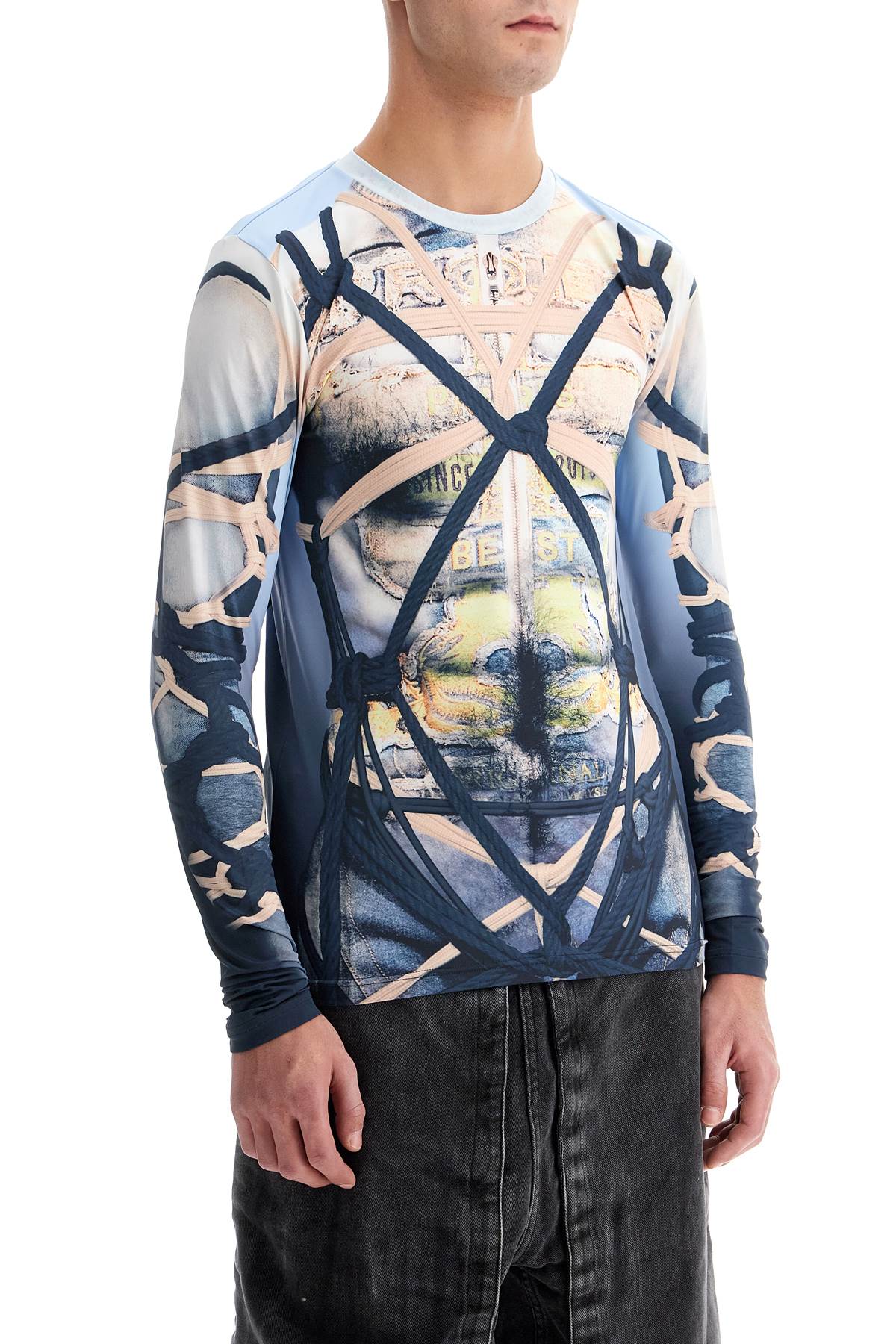 Y/Project Bondage Print Long Sleeve T-Shirt image 1