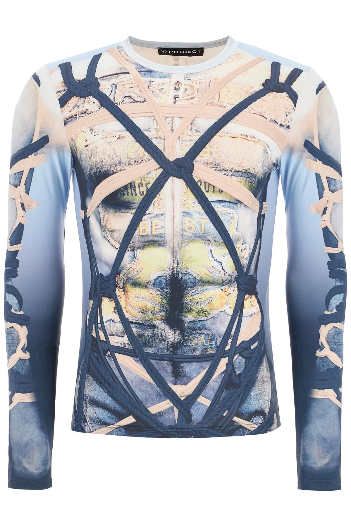 Y/Project Bondage Print Long Sleeve T-Shirt image 0