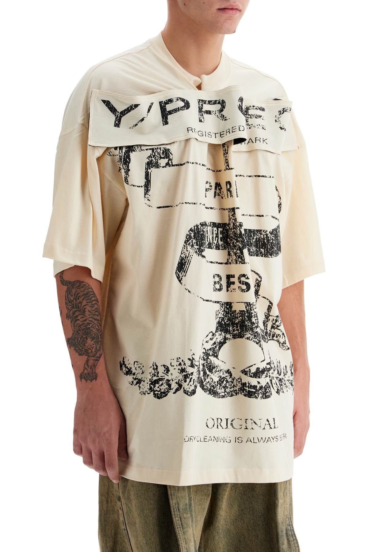 Y/Project 'Paris' Best' Oversized Cotton T-Shirt image 1