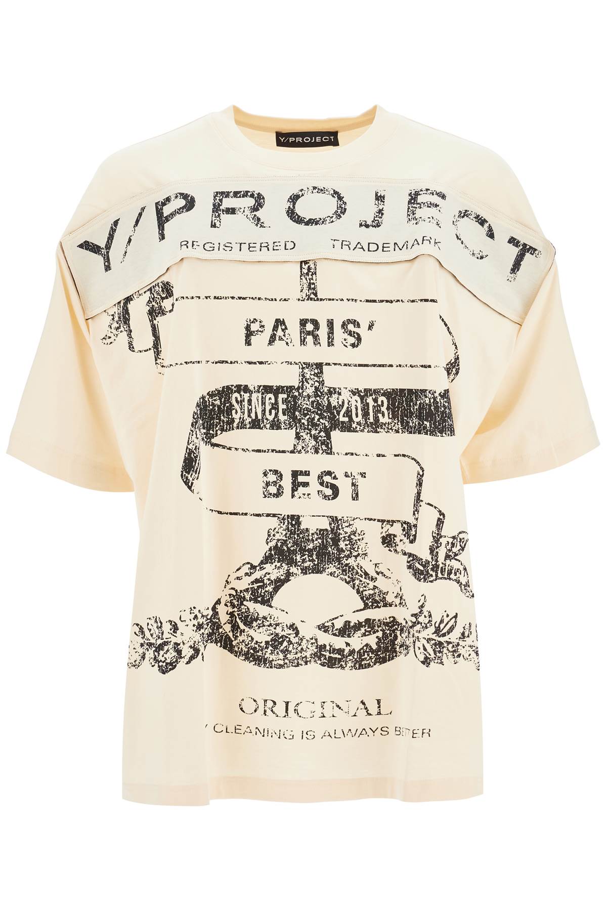 Y/Project 'Paris' Best' Oversized Cotton T-Shirt image 0