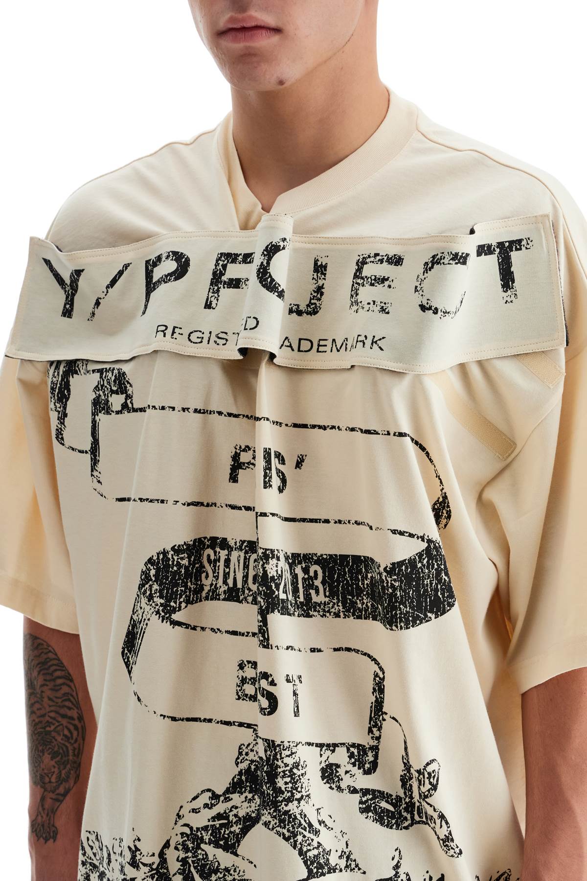 Y/Project 'Paris' Best' Oversized Cotton T-Shirt image 3