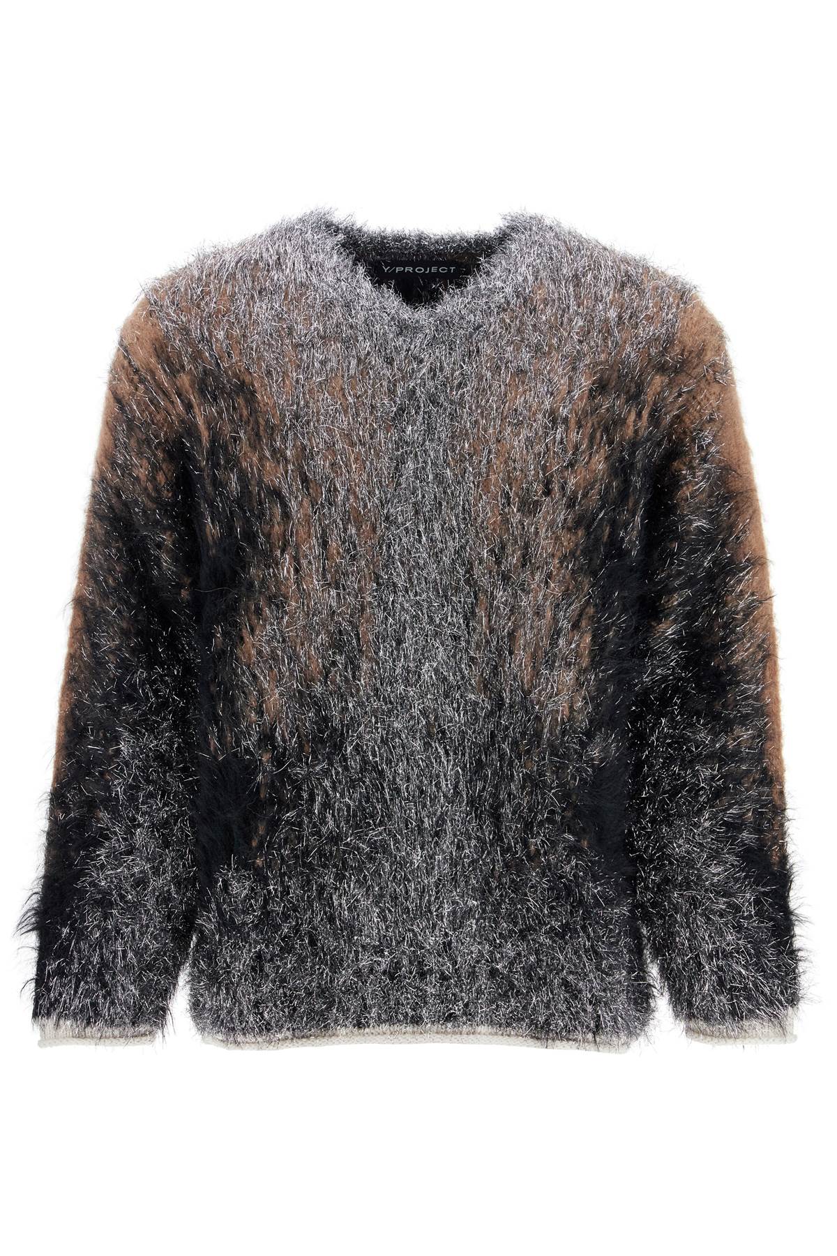 Y/Project Oversized Gradient Alpaca & Lurex Sweater image 0