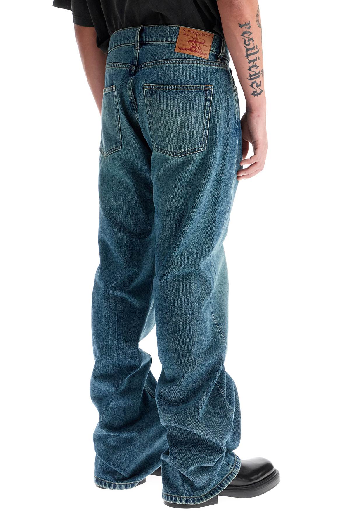 Y/Project Evergreen Wire Straight Leg Jeans image 2