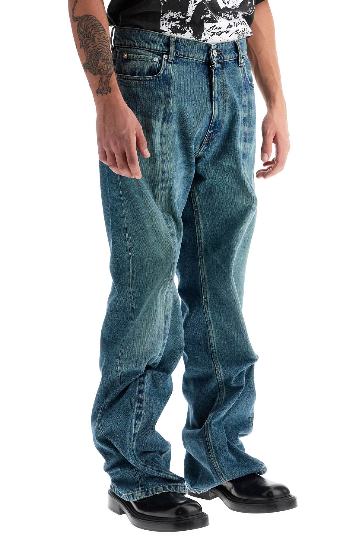 Y/Project Evergreen Wire Straight Leg Jeans image 1