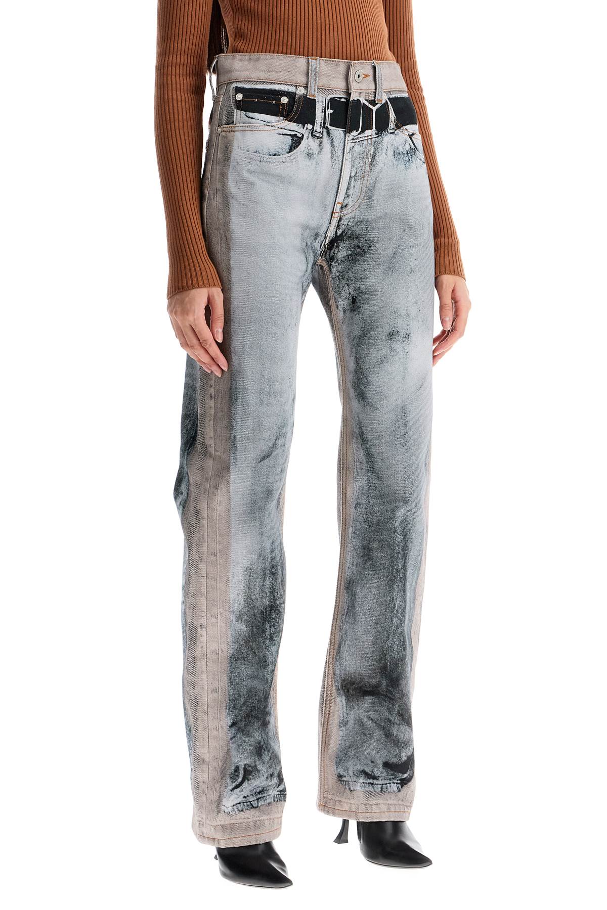 Y/Project Trompe L'oeil Straight Leg Jeans image 1