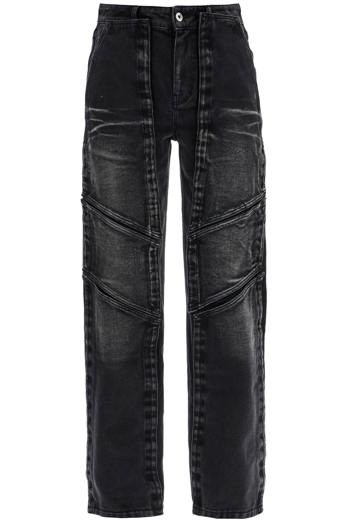 Y/Project Straight Leg Jeans with Removable Velcro Panels image 0