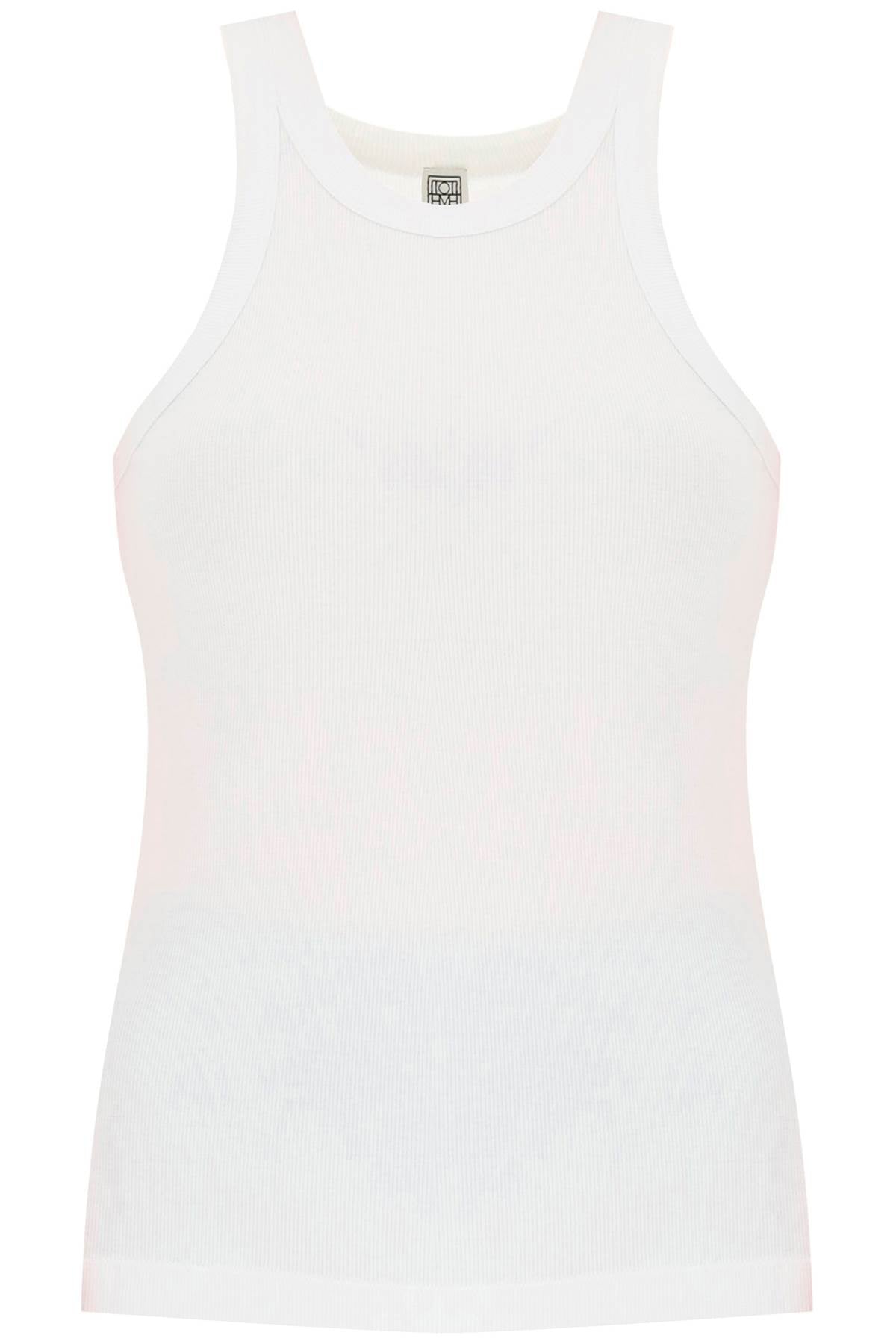 Totême Curved Rib Tank Top | Slim Fit image 0