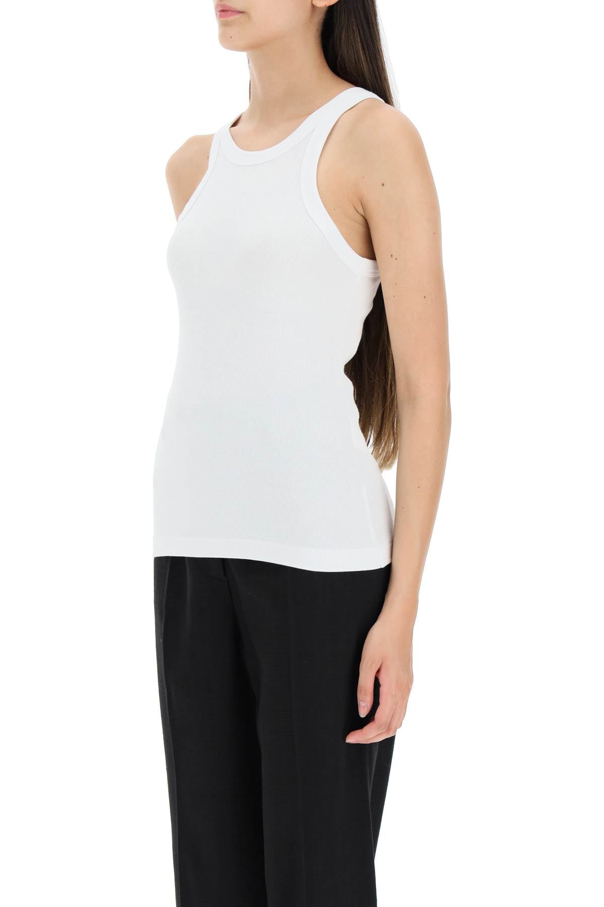 Totême Curved Rib Tank Top | Slim Fit image 2