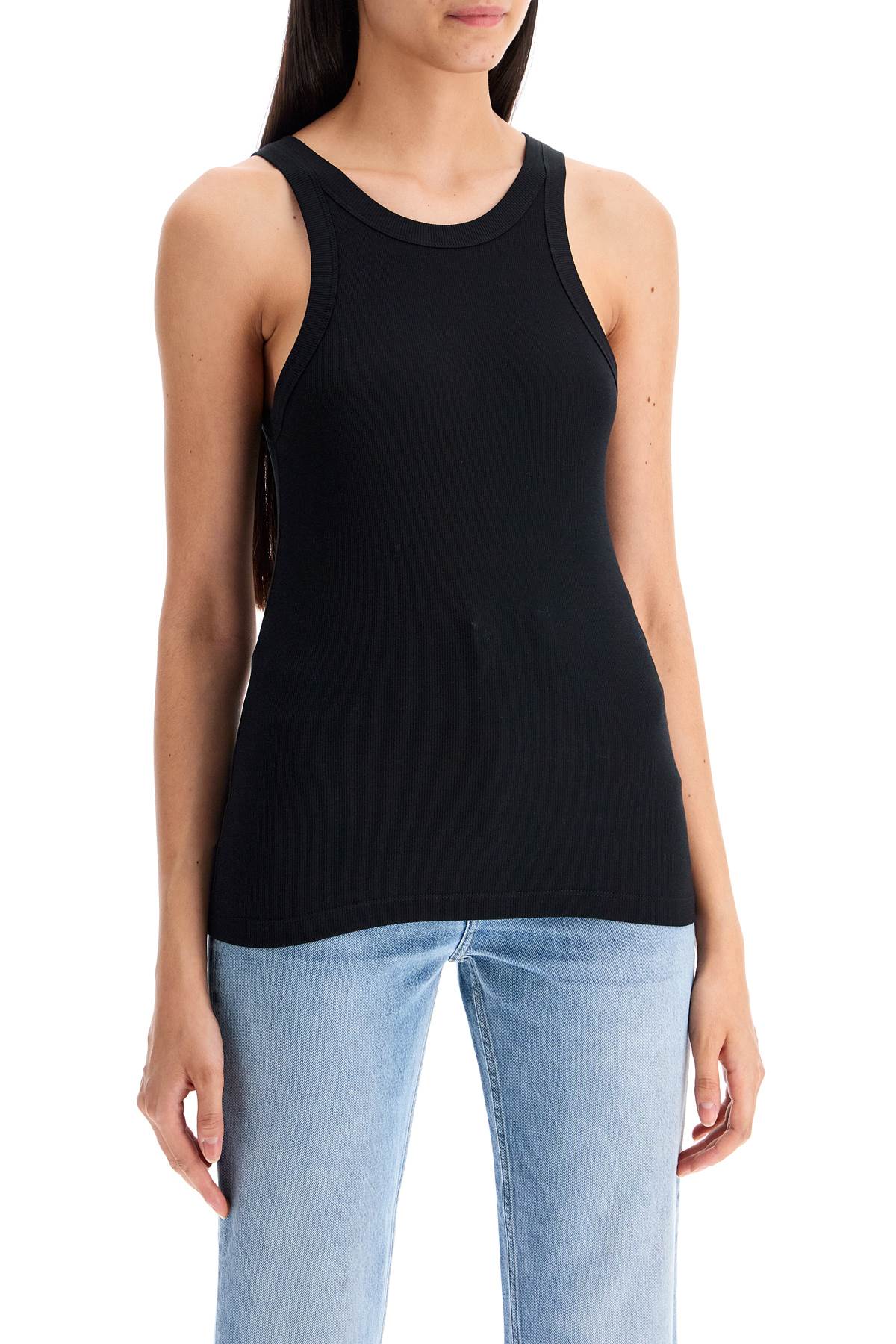 Toteme curved rib tank top image 1