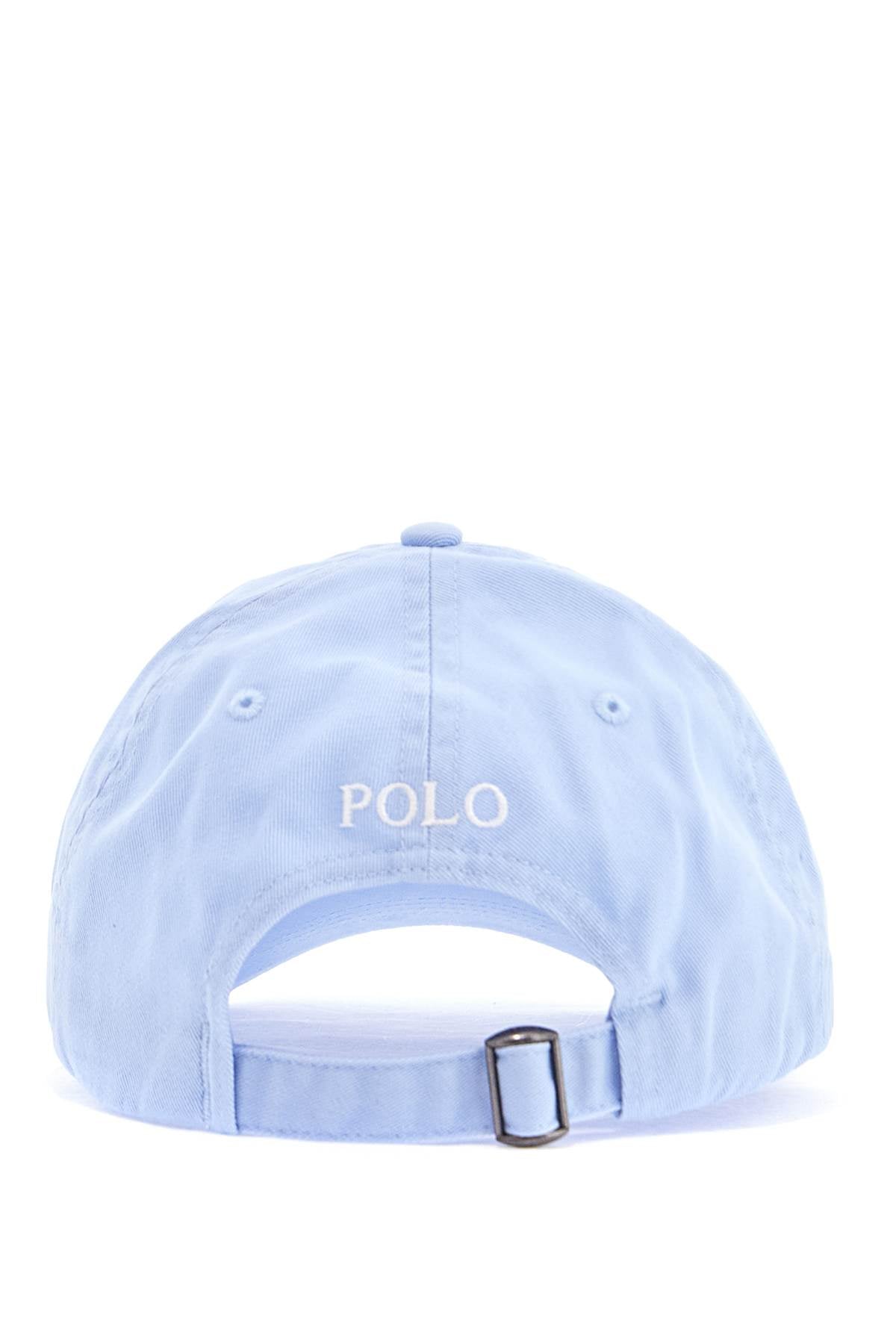 Polo Ralph Lauren adjustable wide brim cotton cap office blue for women image 1