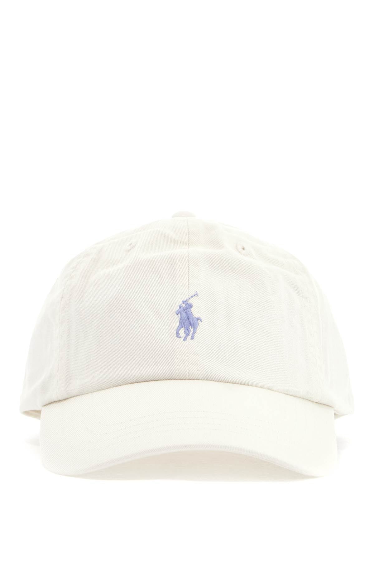 Polo Ralph Lauren curved brim hat parchment cream 100% cotton adjustable image 0