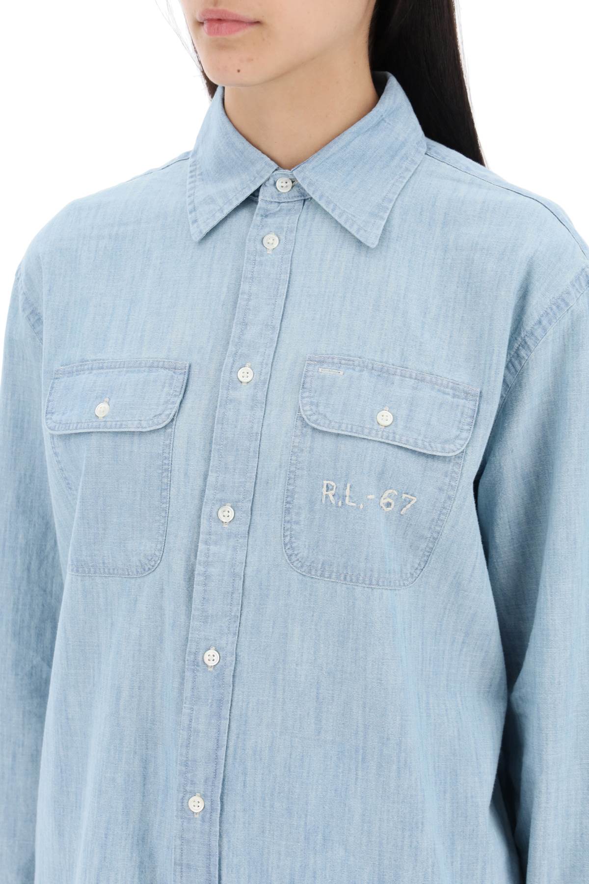 Polo Ralph Lauren embroidered chambray image 3