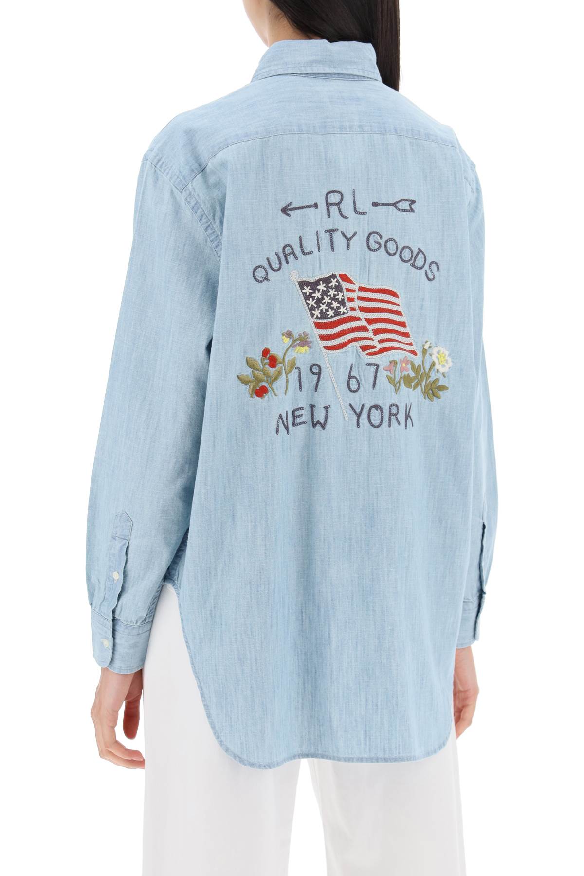 Polo Ralph Lauren embroidered chambray image 2