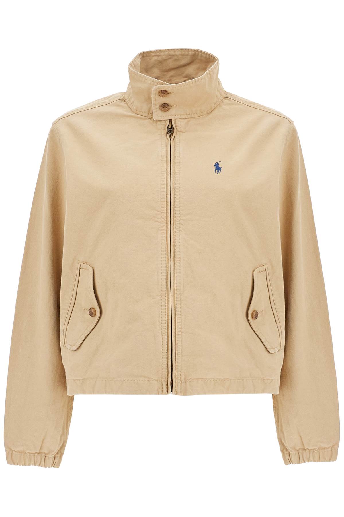 Polo Ralph Lauren cropped khaki vintage jacket image 0