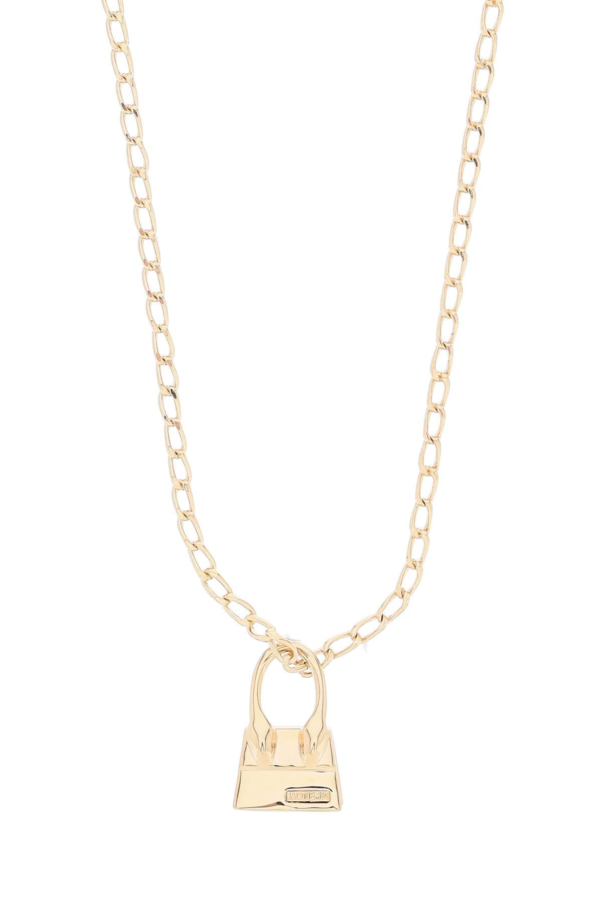 Jacquemus Le Collier Chiquito Necklace: Light Gold-Finished Brass image 1