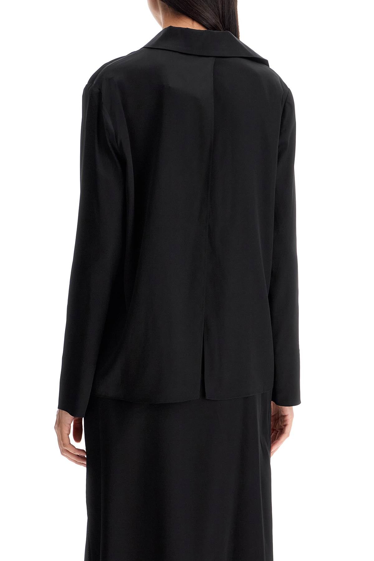 Jacquemus 'The Night Chemise' Open Shirt - Stretch Viscose Satin image 2