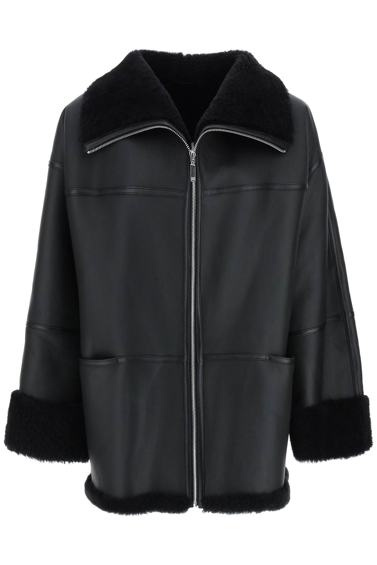 Toteme shearling jacket image 0