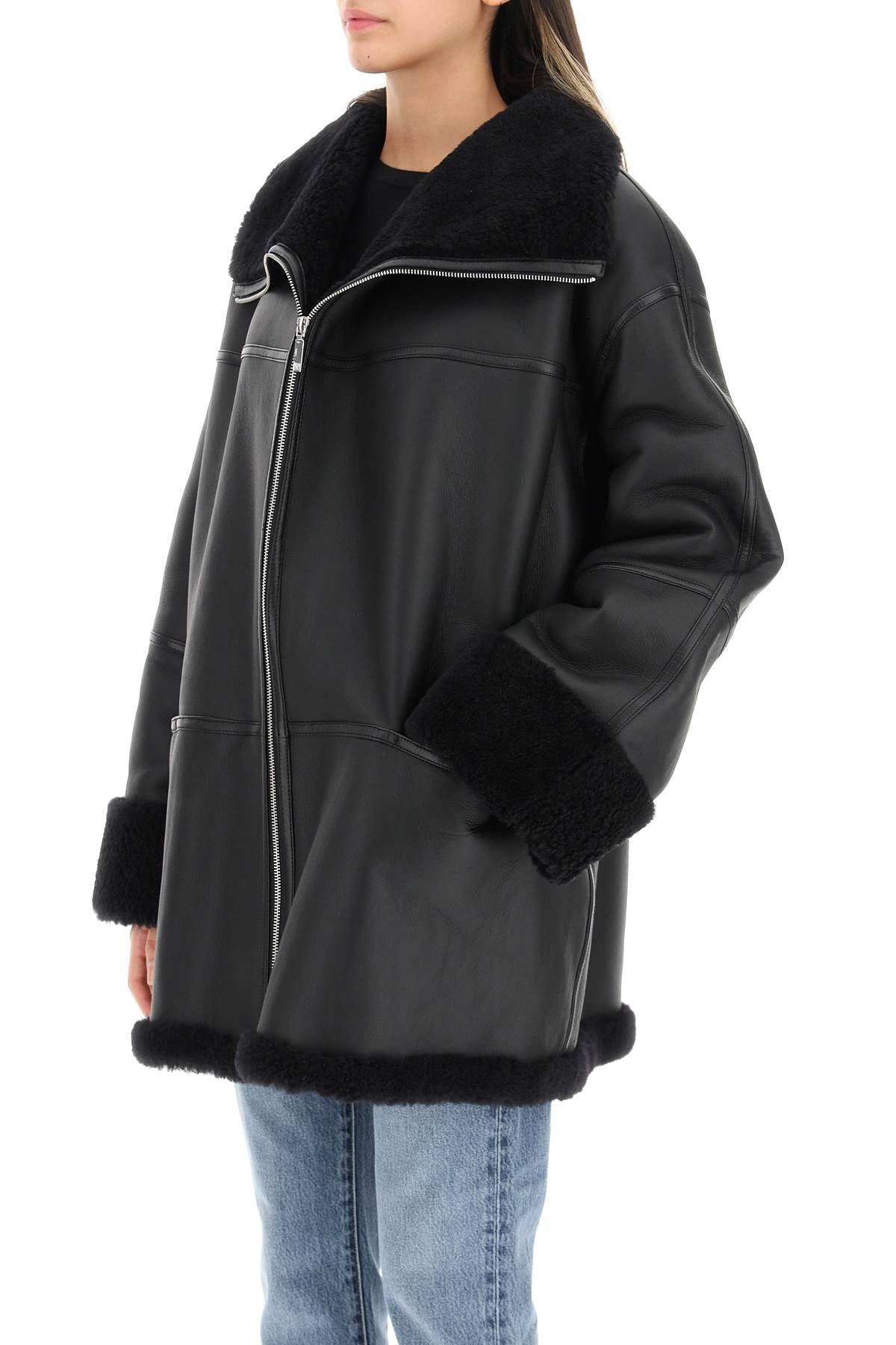 Toteme shearling jacket image 3