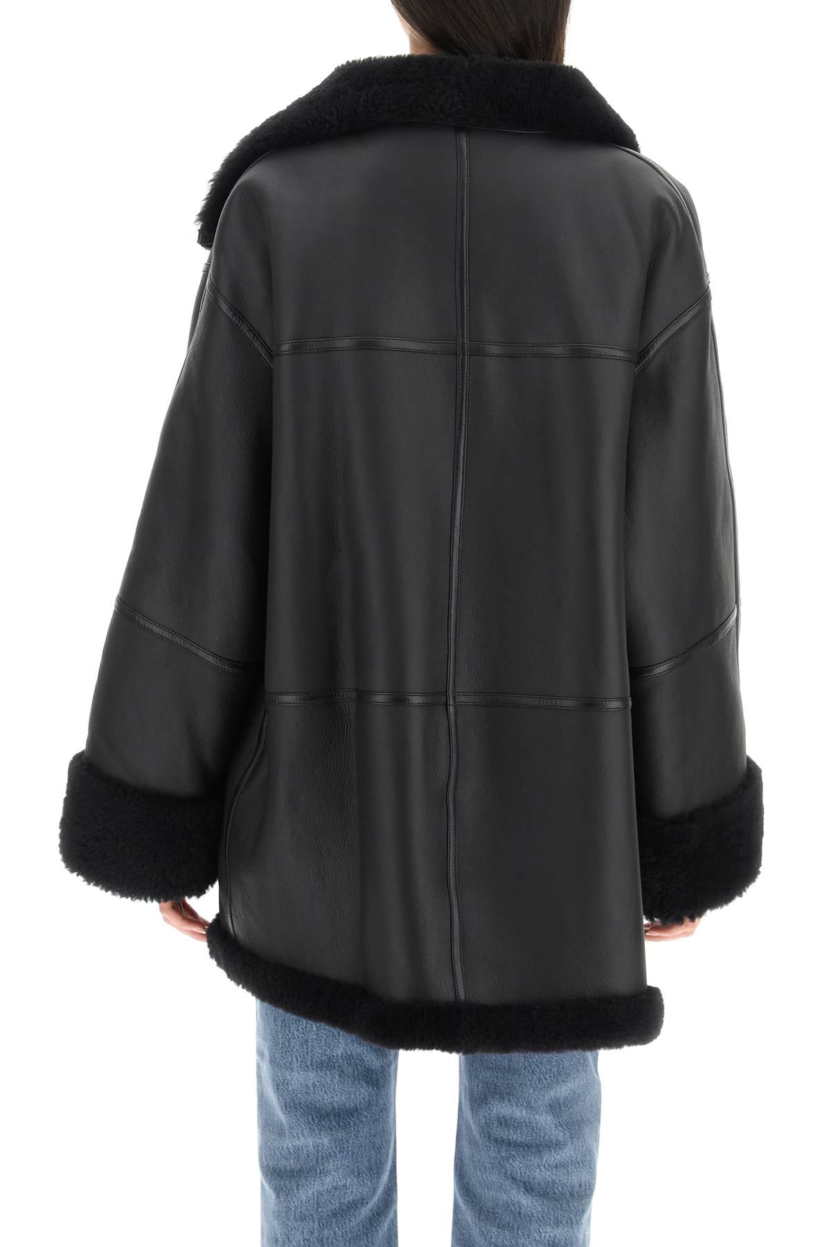 Toteme shearling jacket image 2