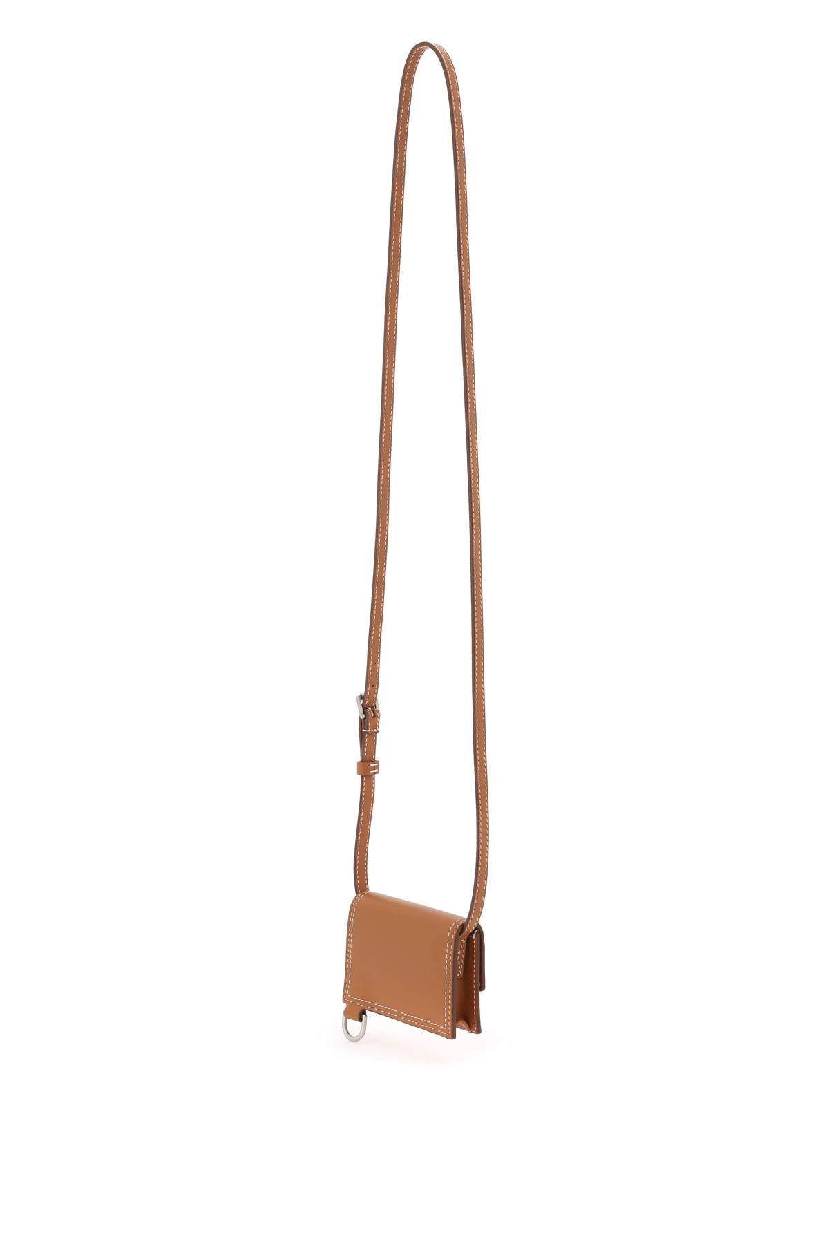 Jacquemus Le Porte Azur Leather Crossbody Card Holder image 1