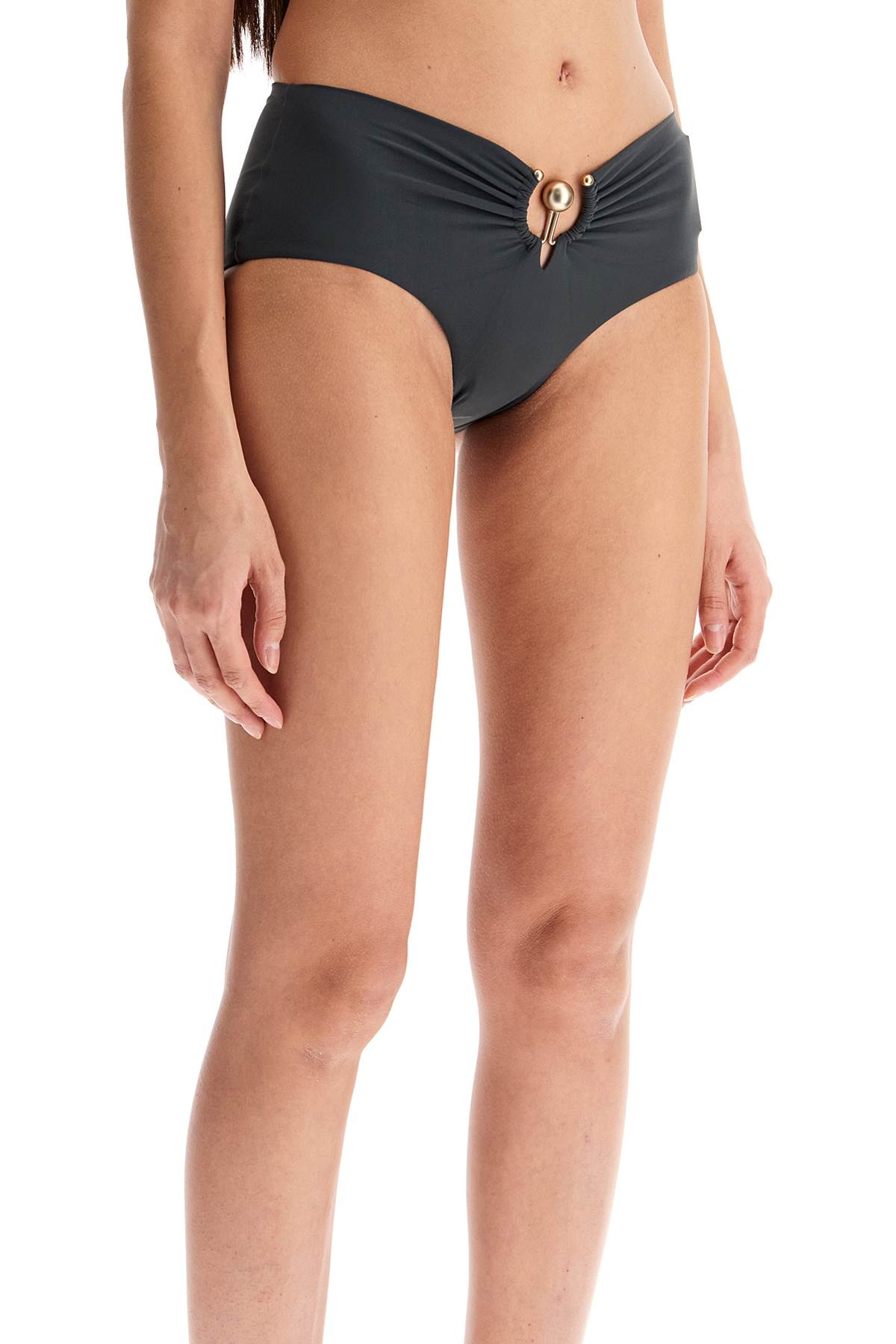 Christopher Esber Orbit Bikini Briefs - High-Waisted Swim Briefs with Draped Detailing image 1