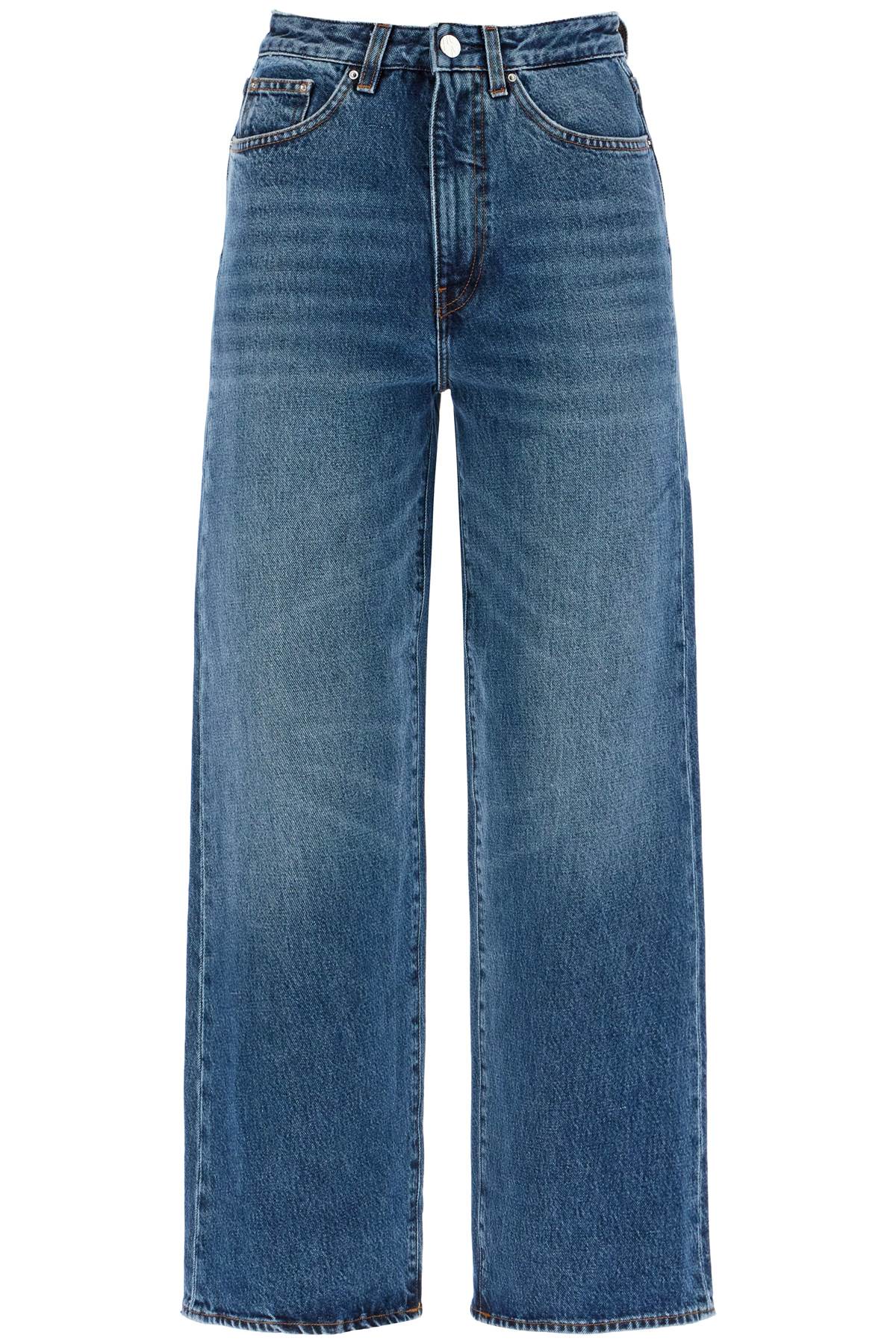 Toteme cropped flare jeans image 0