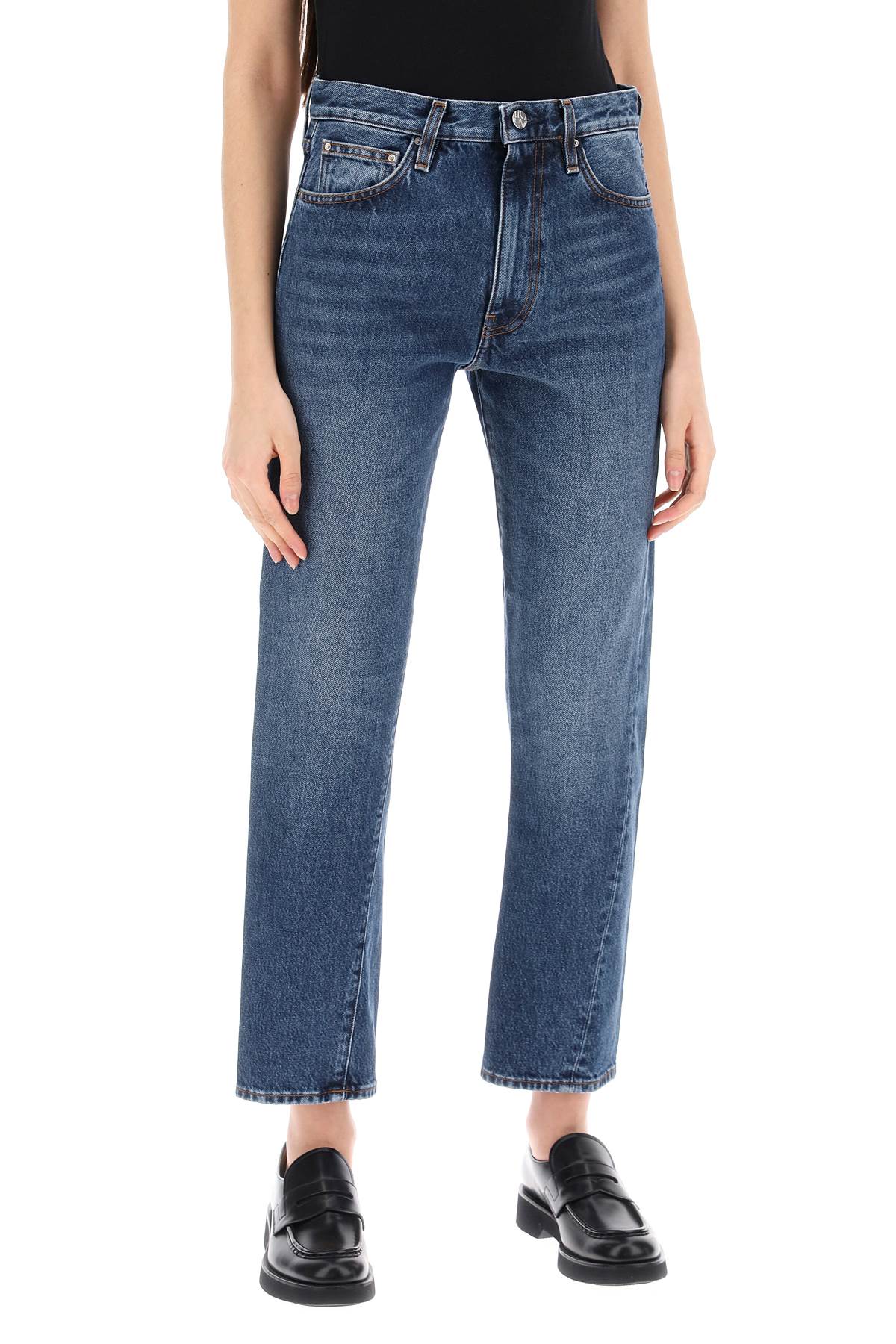 Toteme twisted seam straight jeans image 1