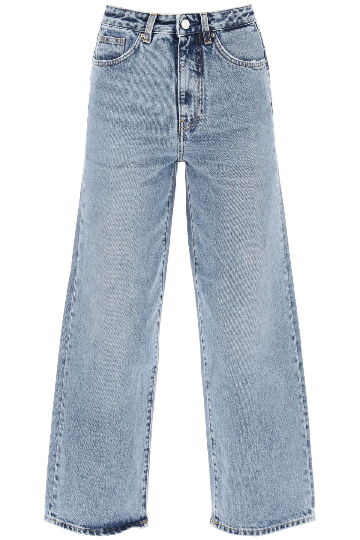 Toteme cropped flare jeans image 0