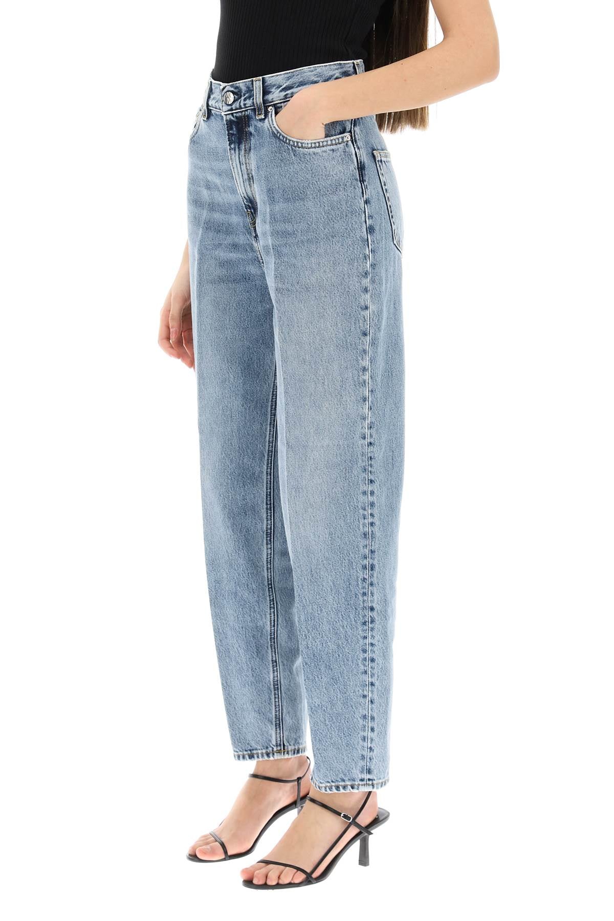 Toteme organic denim tapered jeans image 3