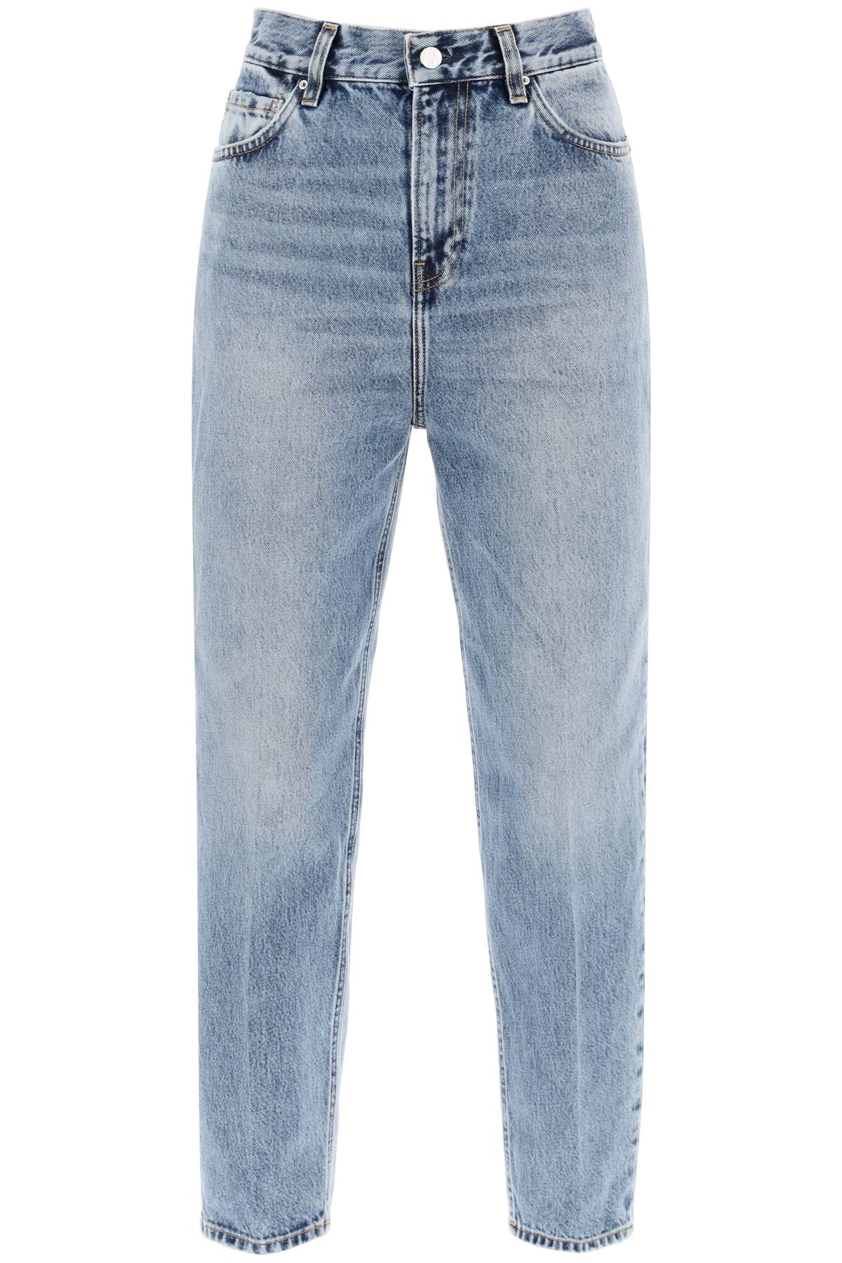 Toteme organic denim tapered jeans image 0