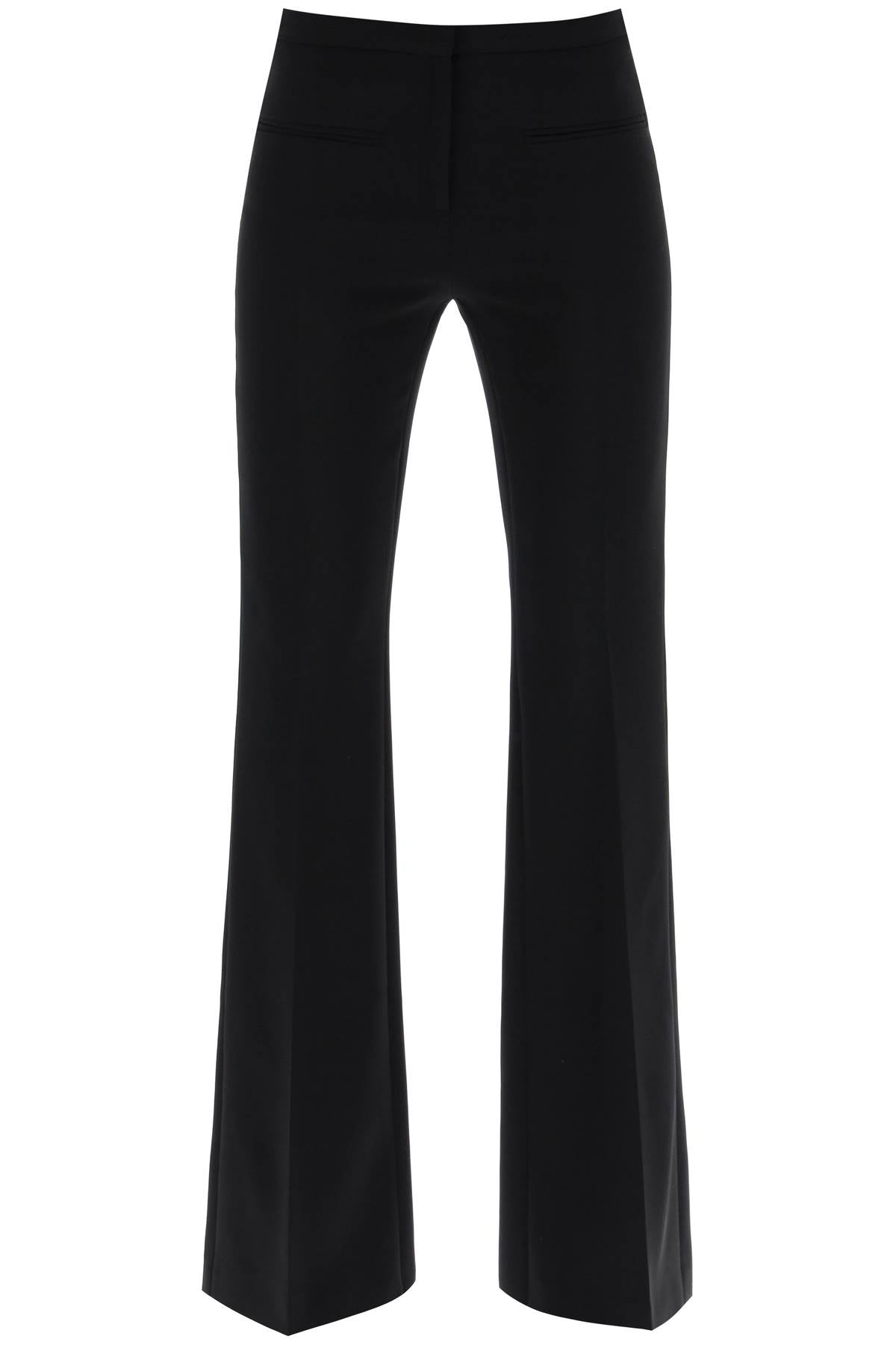 Courreges tailored bootcut pants in technical jersey image 0