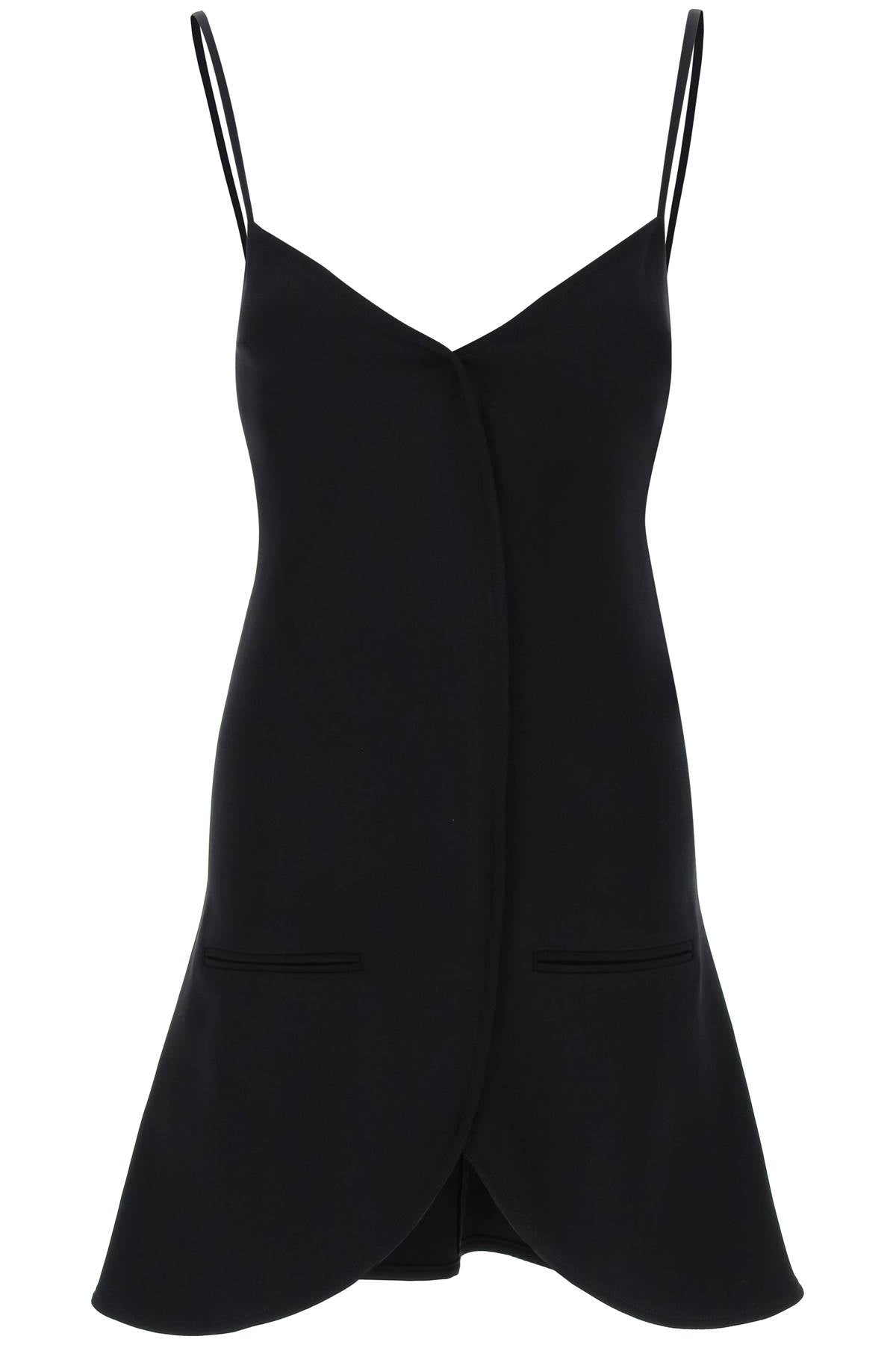 Courreges ellipse sleeveless mini dress image 0