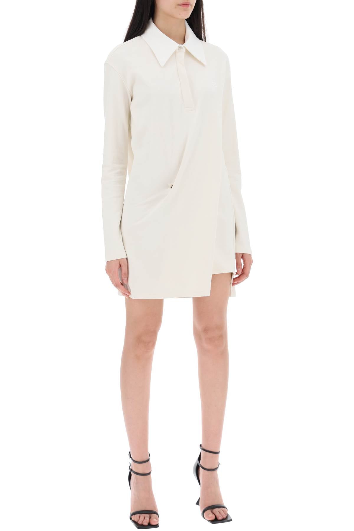 Courreges twisted polo mini dress image 1