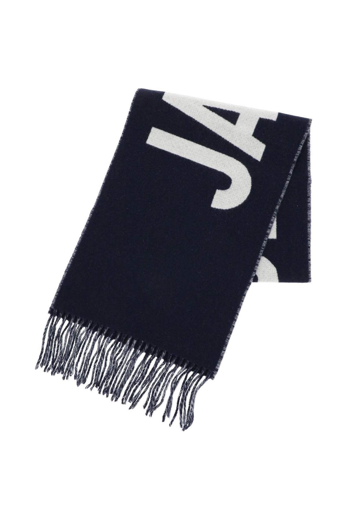 Jacquemus logo wool scarf image 2