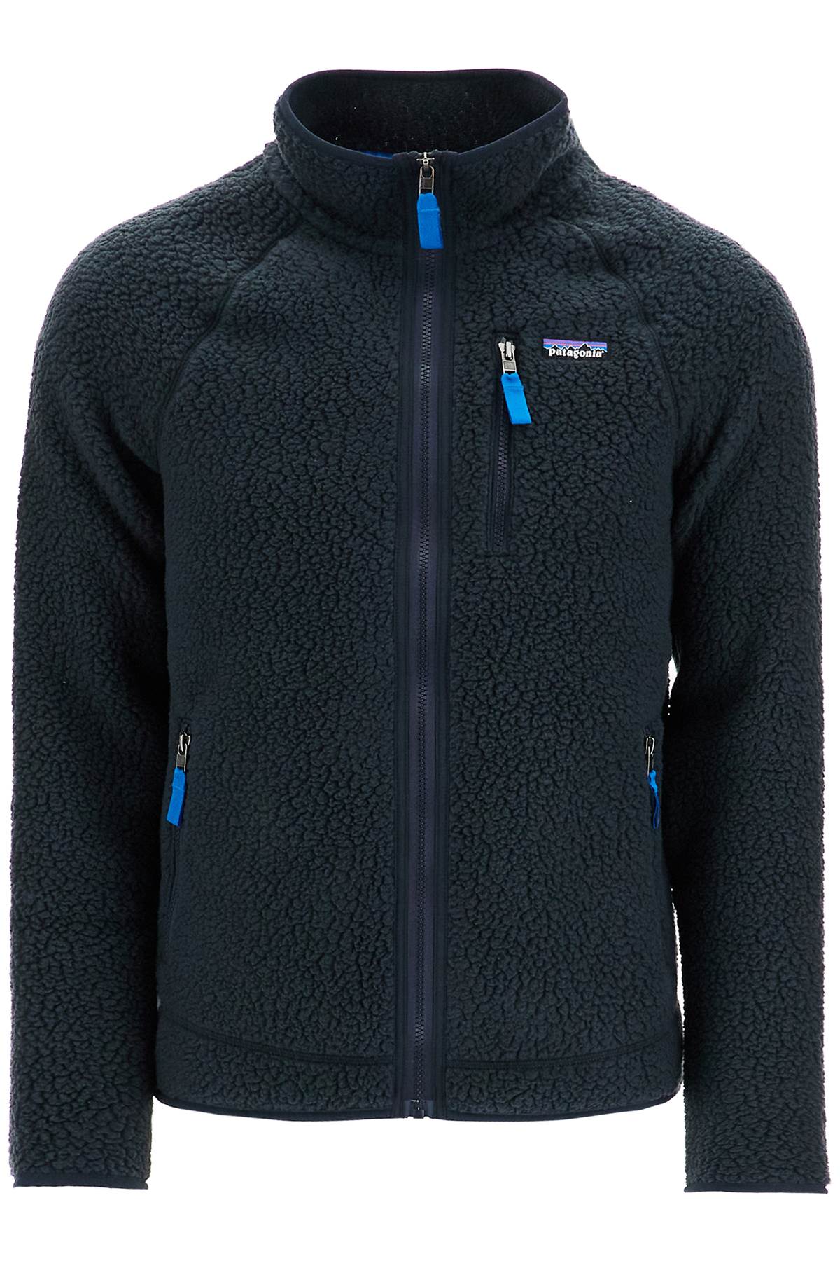 Patagonia Recycled Fleece Zip-Up Sweatshirt - Retro Design image 0